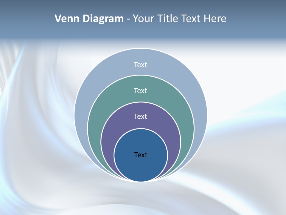 Smoke Wave Art PowerPoint Template