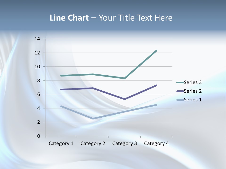 Smoke Wave Art PowerPoint Template