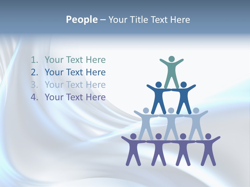 Smoke Wave Art PowerPoint Template