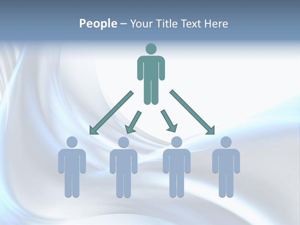 Smoke Wave Art PowerPoint Template