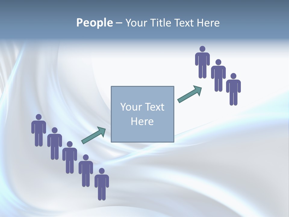 Smoke Wave Art PowerPoint Template