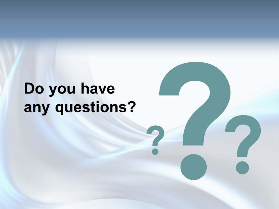 Smoke Wave Art PowerPoint Template