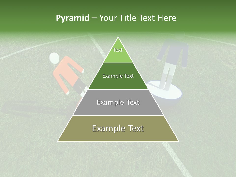 Sport Green Number PowerPoint Template