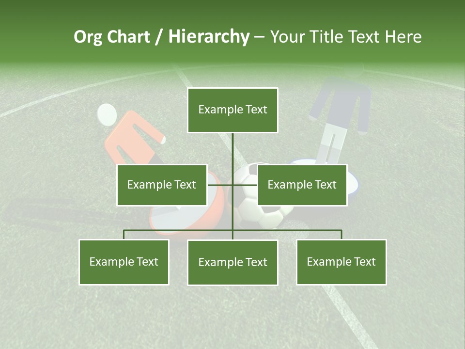 Sport Green Number PowerPoint Template