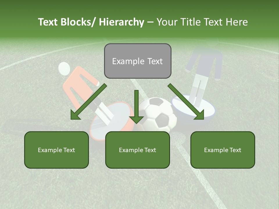 Sport Green Number PowerPoint Template