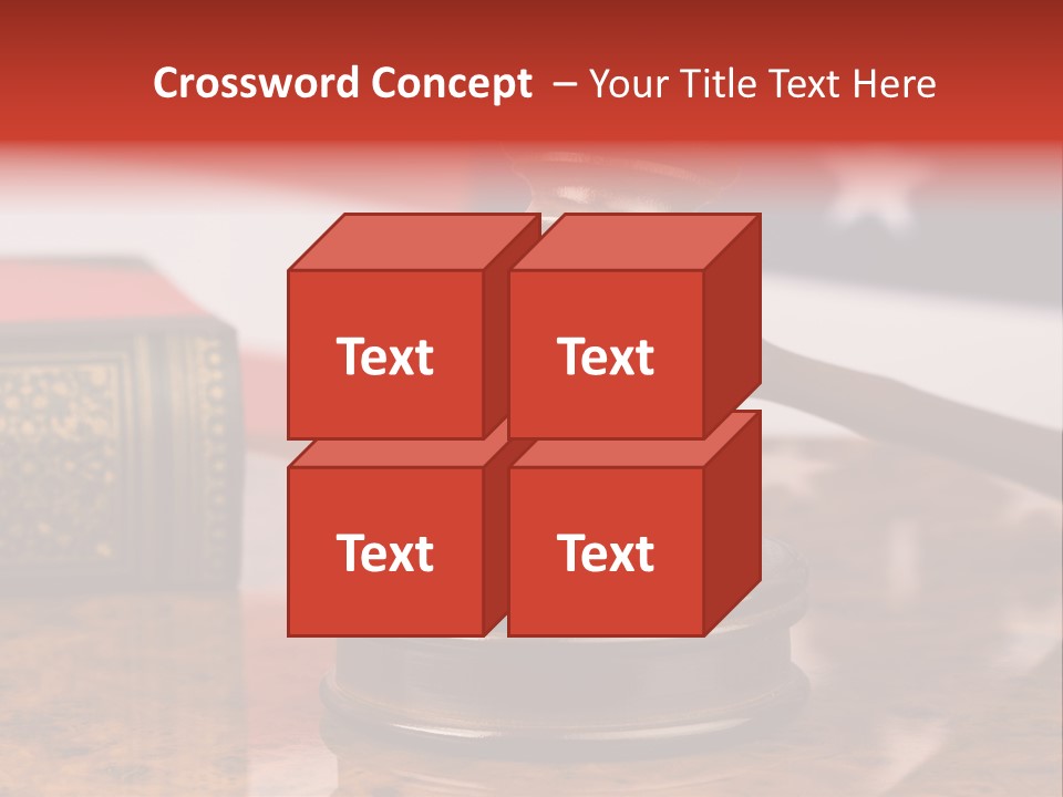 Courthouse Prosecutor Court PowerPoint Template