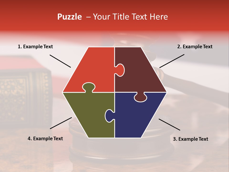 Courthouse Prosecutor Court PowerPoint Template