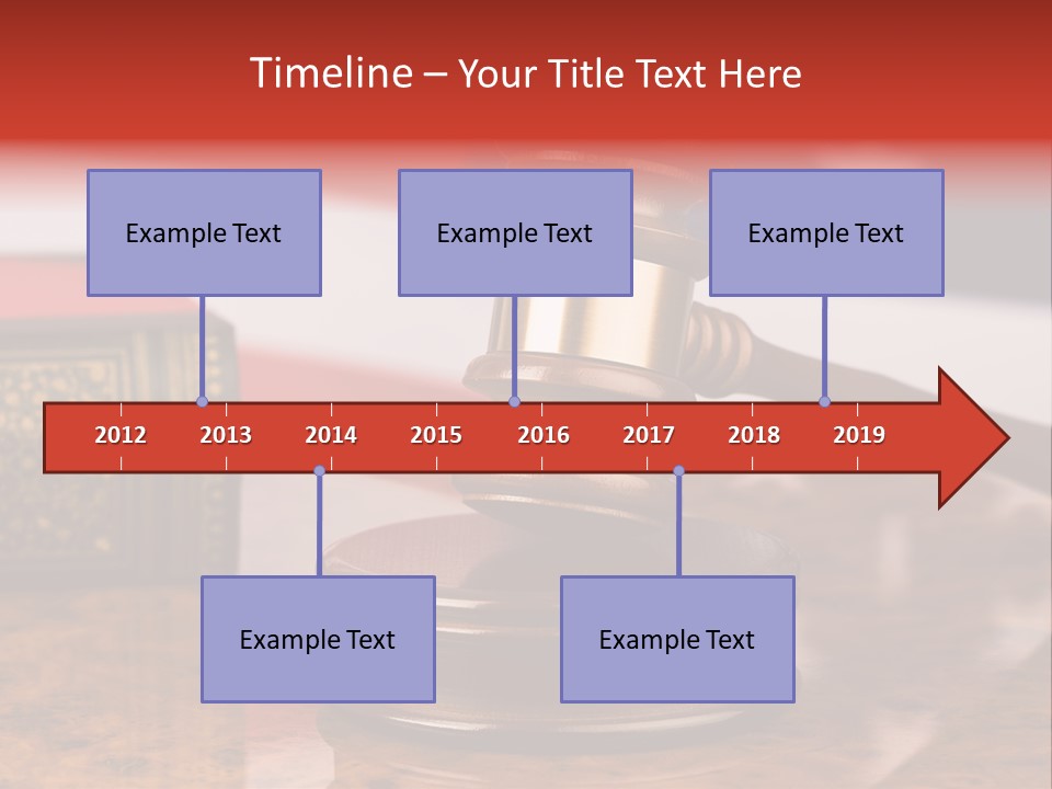 Courthouse Prosecutor Court PowerPoint Template