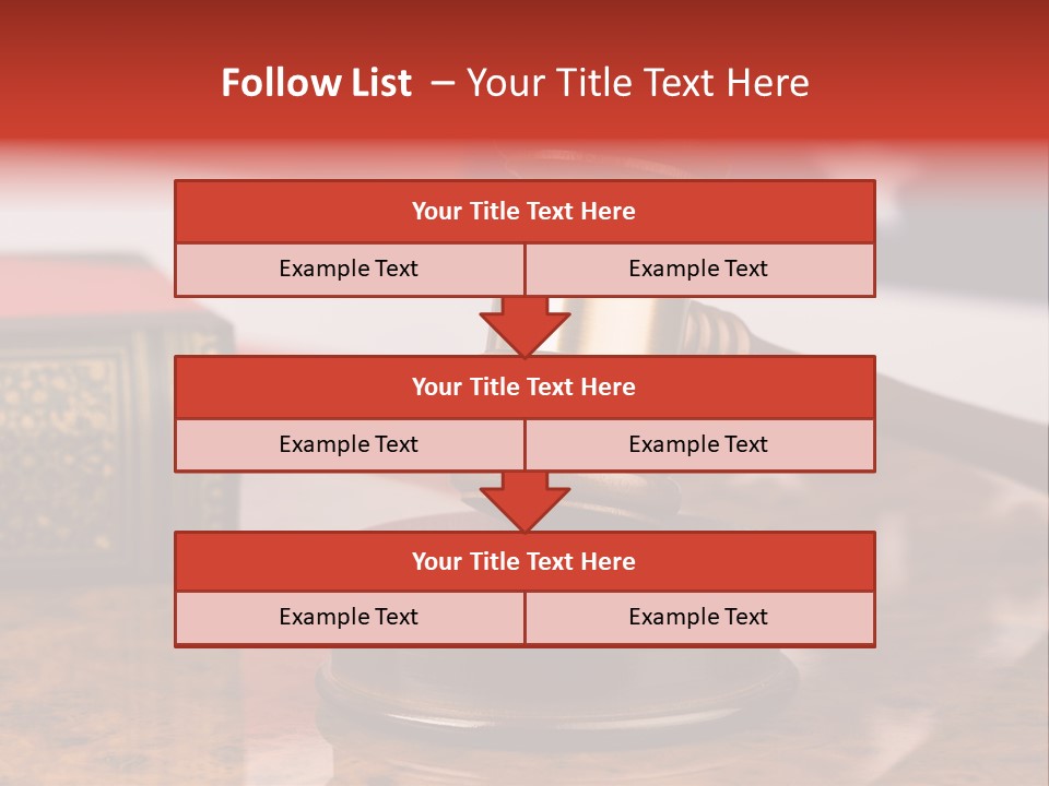 Courthouse Prosecutor Court PowerPoint Template