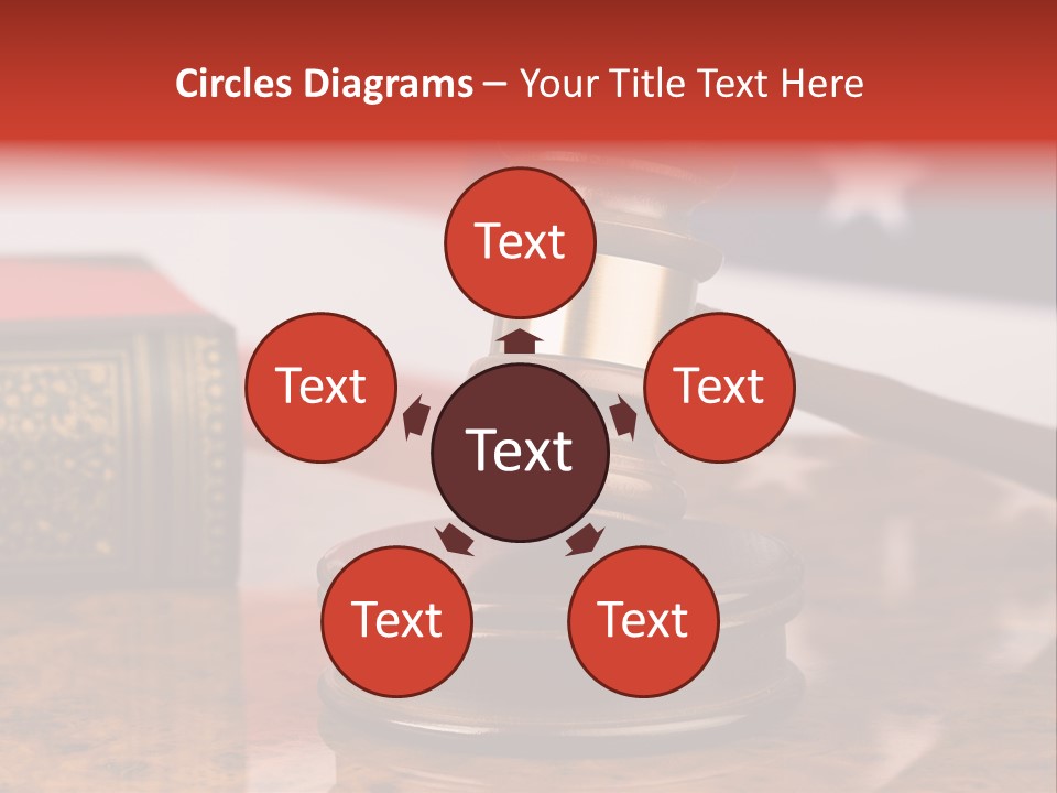 Courthouse Prosecutor Court PowerPoint Template