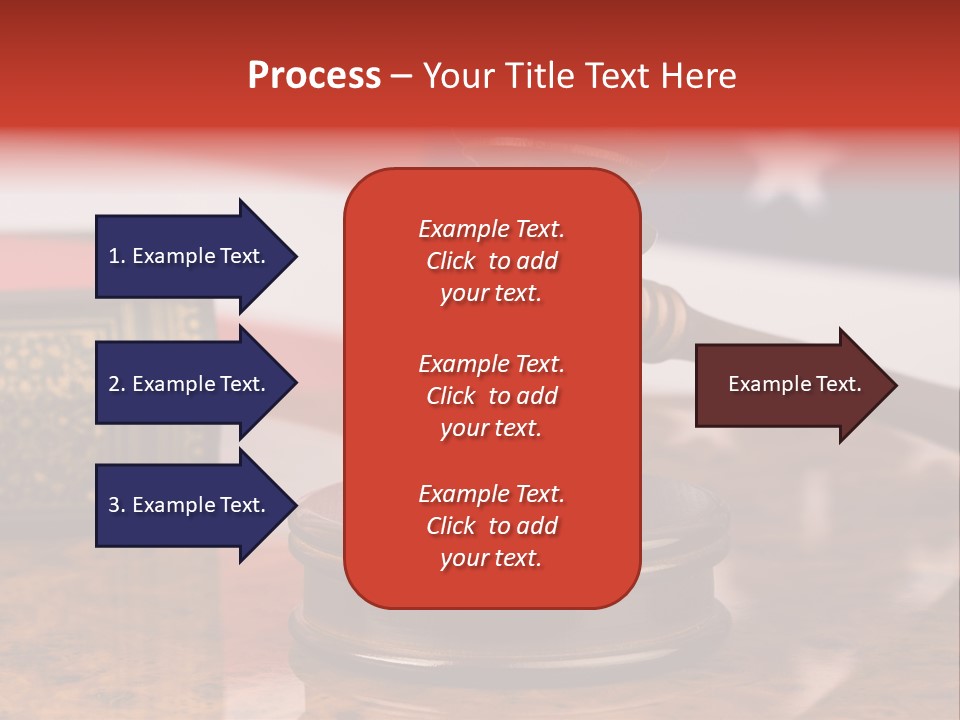 Courthouse Prosecutor Court PowerPoint Template