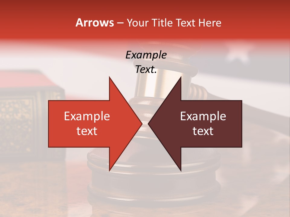 Courthouse Prosecutor Court PowerPoint Template