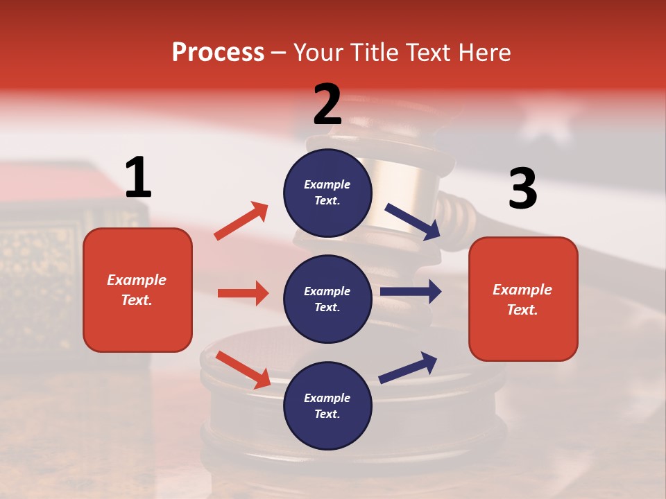 Courthouse Prosecutor Court PowerPoint Template