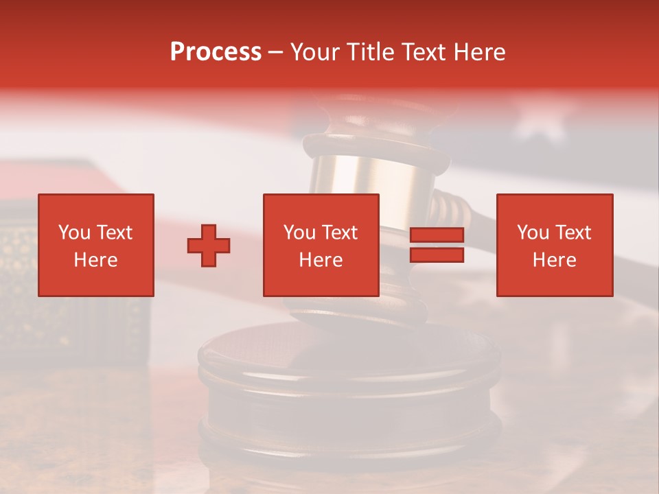 Courthouse Prosecutor Court PowerPoint Template