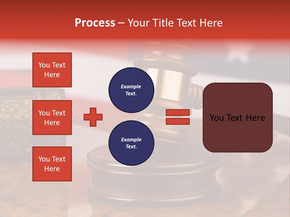 Courthouse Prosecutor Court PowerPoint Template