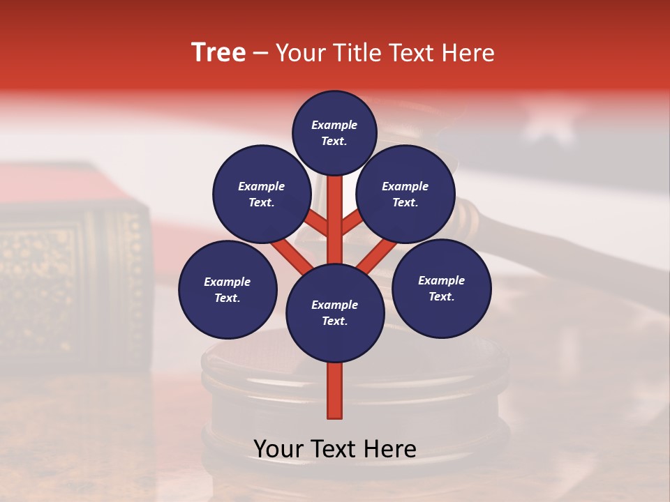 Courthouse Prosecutor Court PowerPoint Template