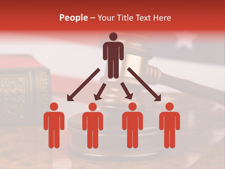 Courthouse Prosecutor Court PowerPoint Template