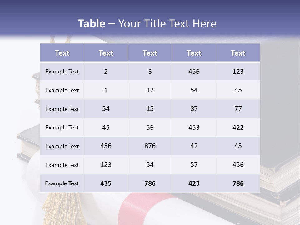 Alumna Achievement Ceremony PowerPoint Template