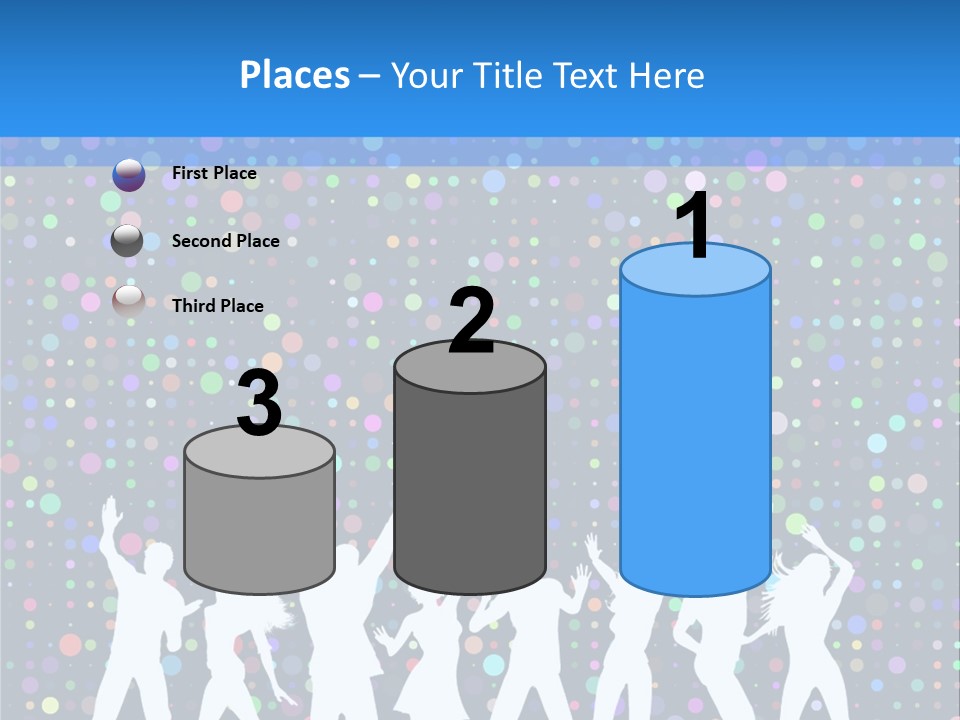 Vector Girl Disco PowerPoint Template