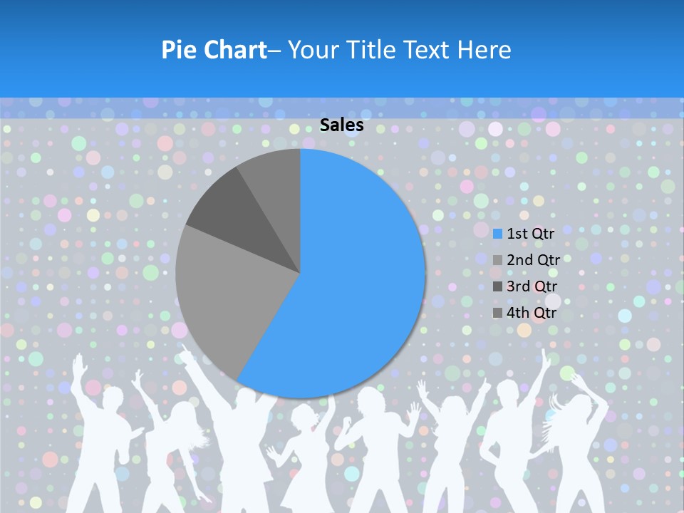 Vector Girl Disco PowerPoint Template