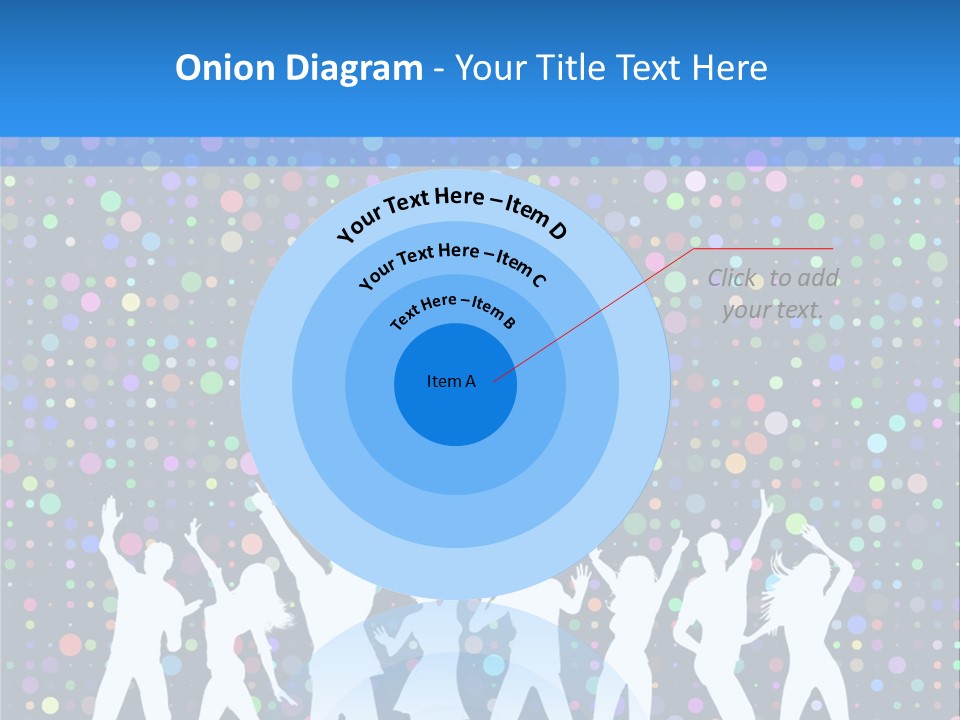 Vector Girl Disco PowerPoint Template