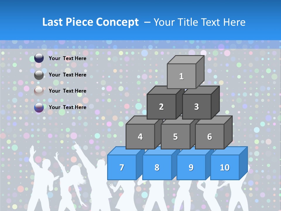 Vector Girl Disco PowerPoint Template