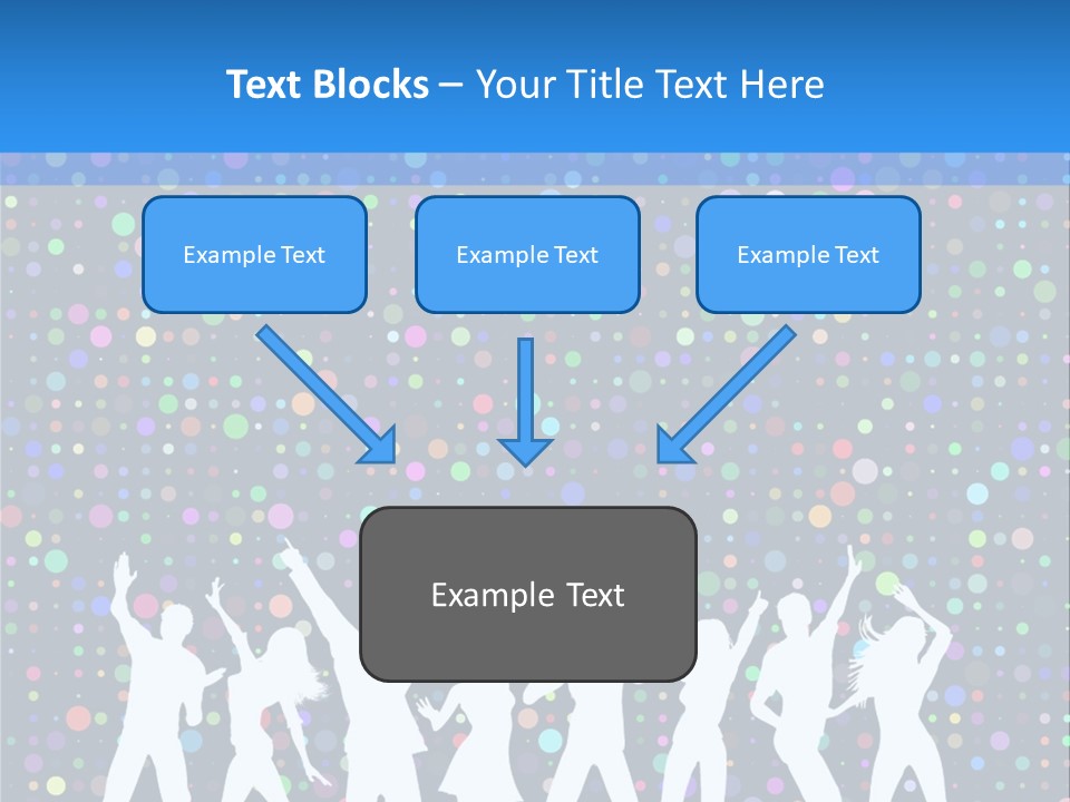 Vector Girl Disco PowerPoint Template