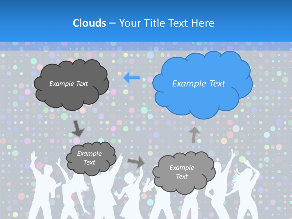 Vector Girl Disco PowerPoint Template