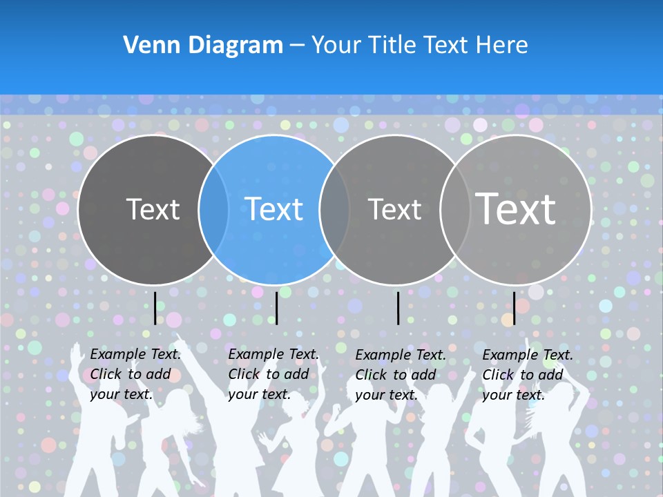 Vector Girl Disco PowerPoint Template