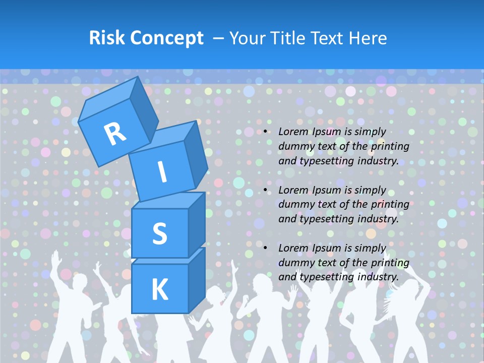 Vector Girl Disco PowerPoint Template