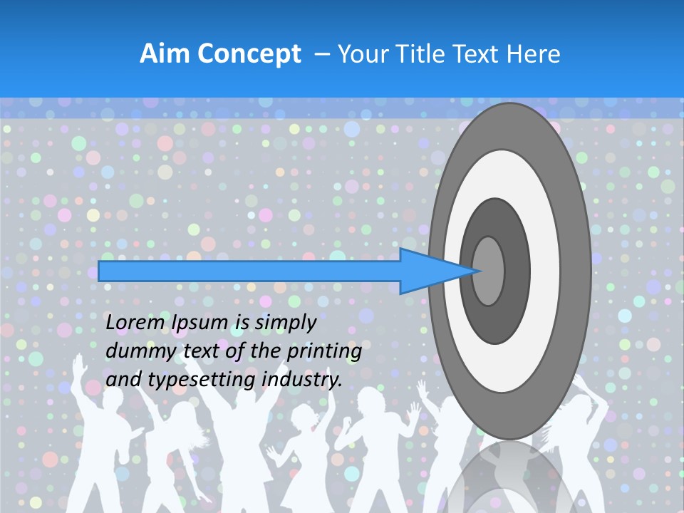 Vector Girl Disco PowerPoint Template