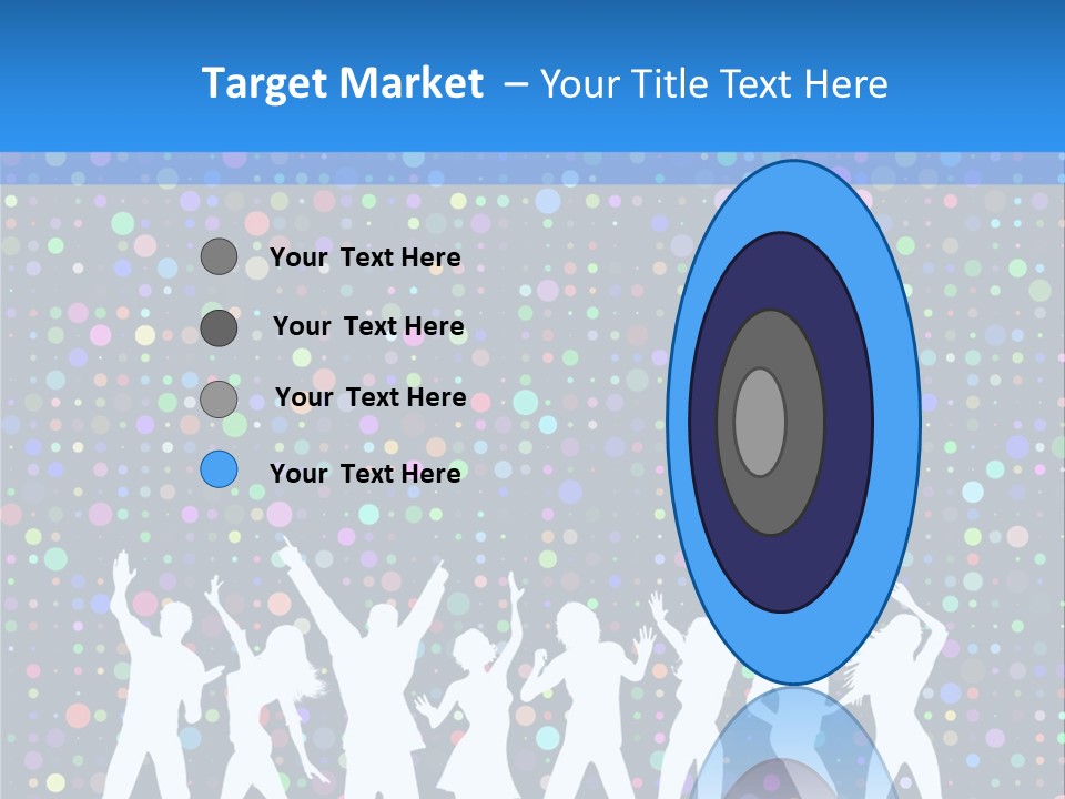 Vector Girl Disco PowerPoint Template