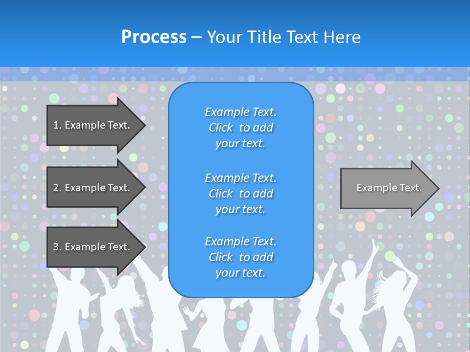 Vector Girl Disco PowerPoint Template