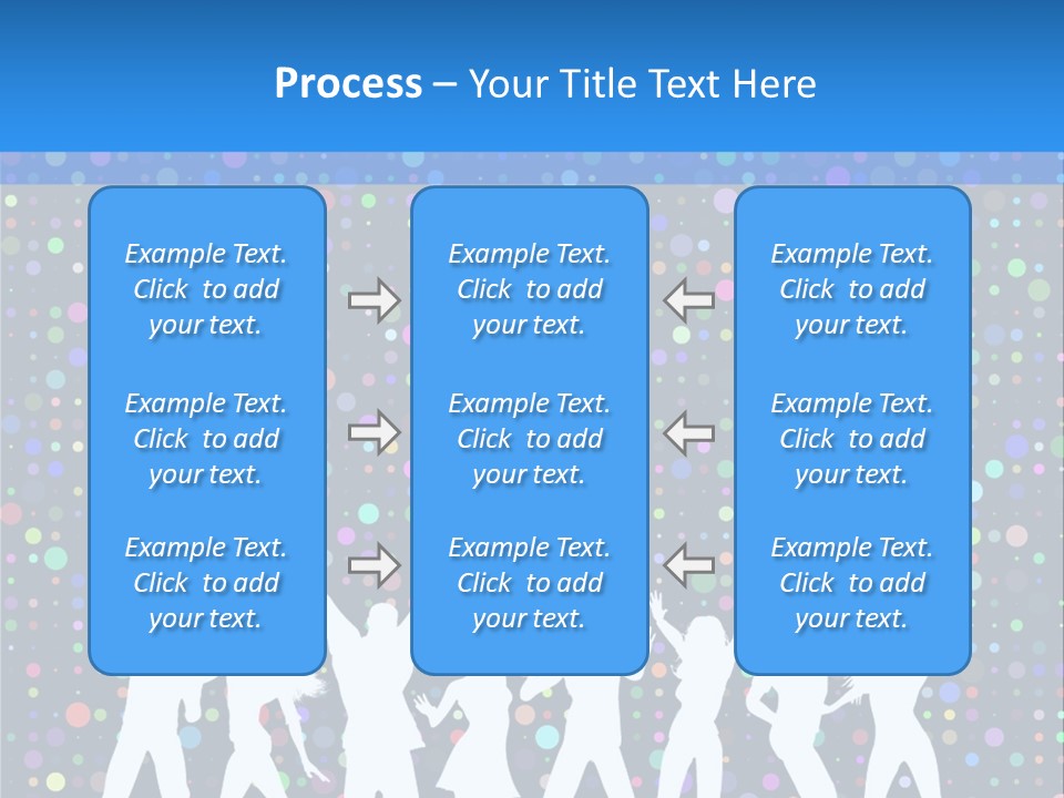 Vector Girl Disco PowerPoint Template