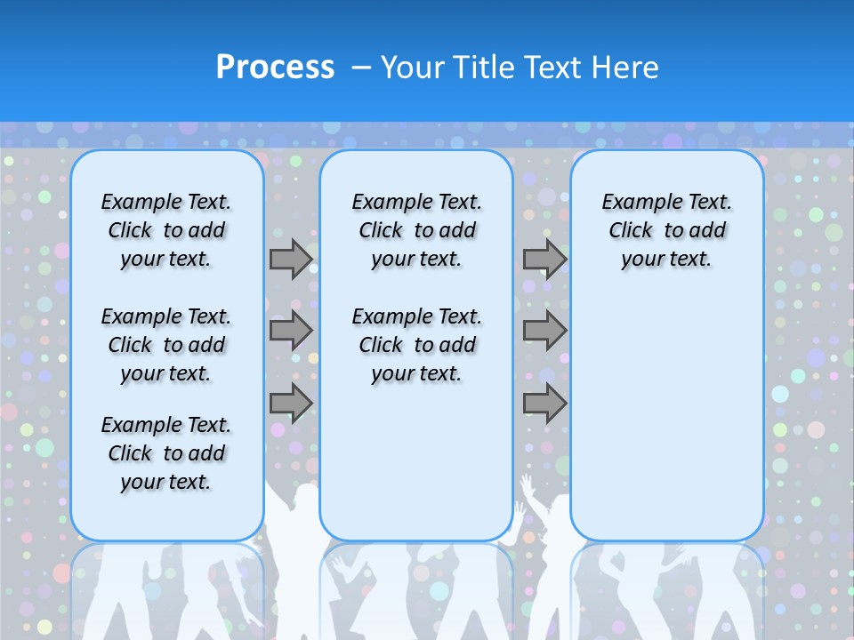 Vector Girl Disco PowerPoint Template