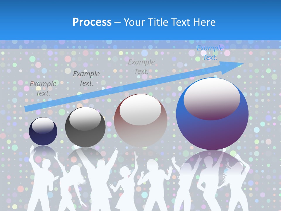 Vector Girl Disco PowerPoint Template