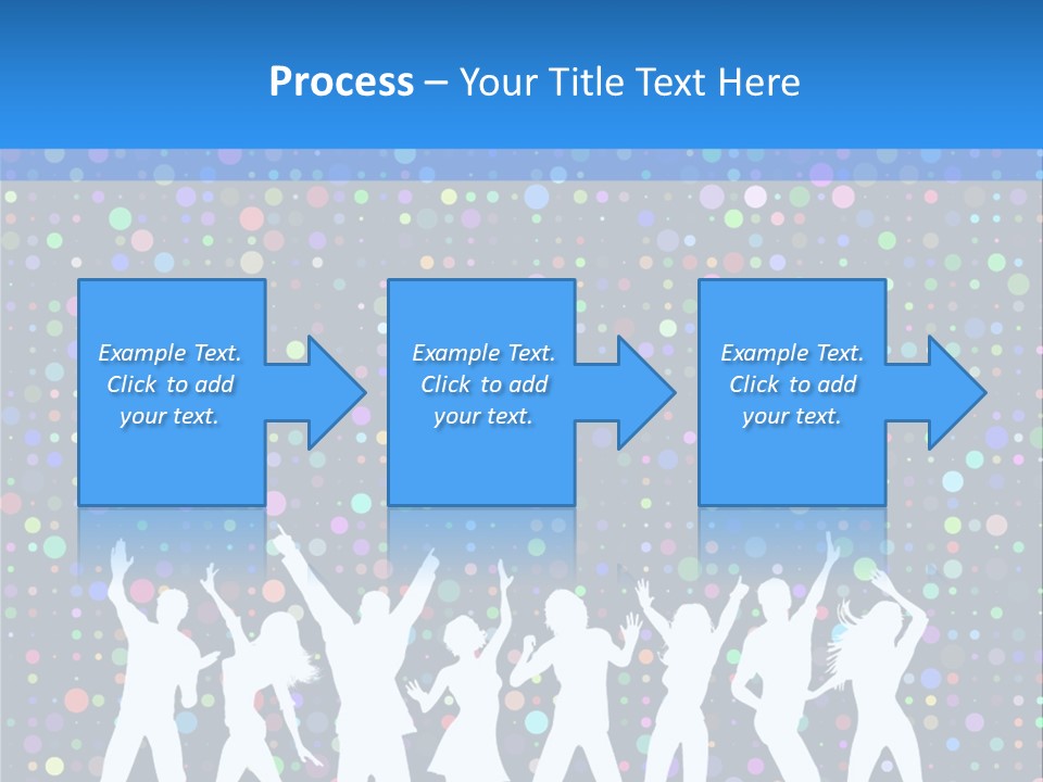 Vector Girl Disco PowerPoint Template