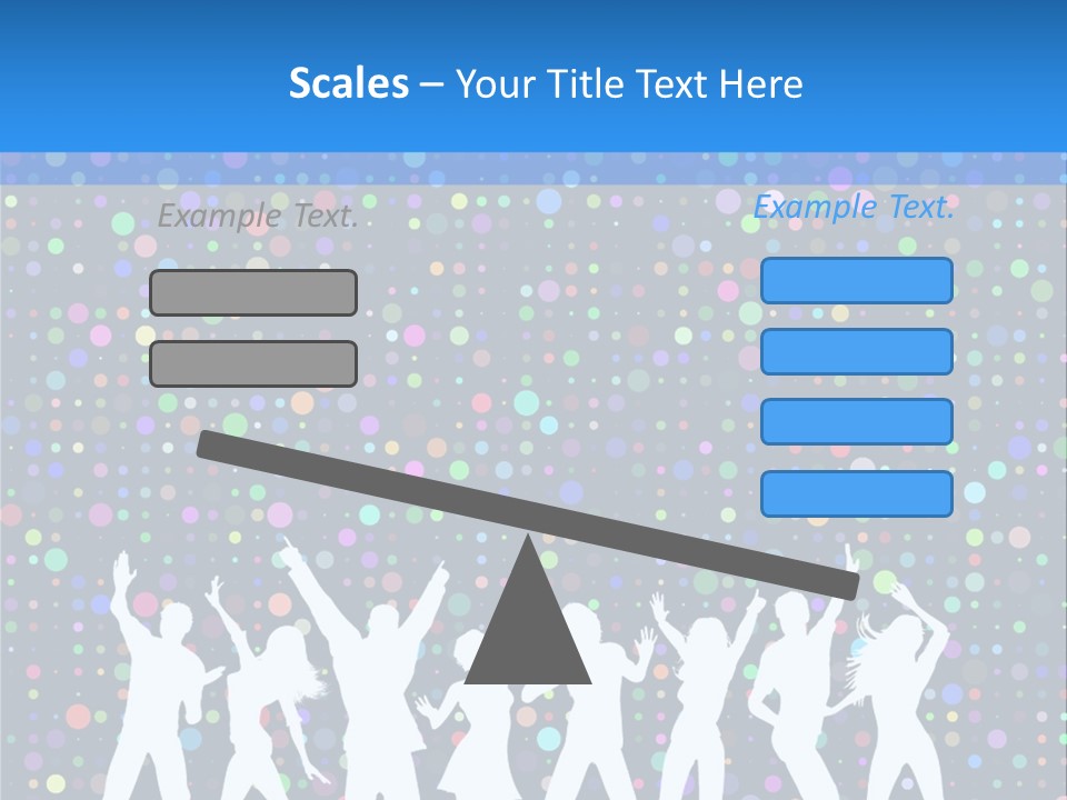 Vector Girl Disco PowerPoint Template