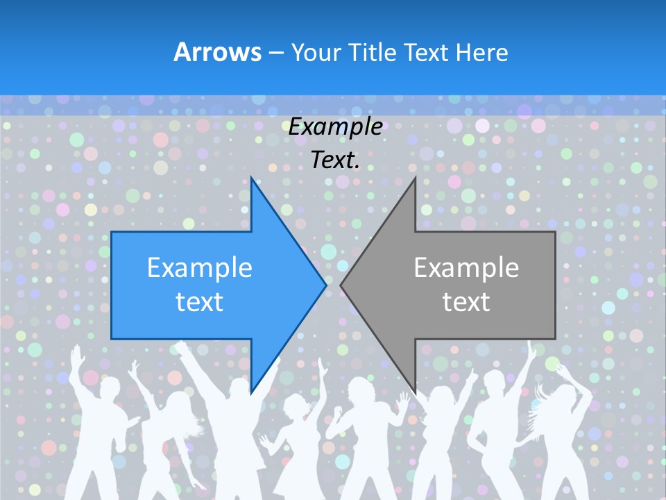 Vector Girl Disco PowerPoint Template