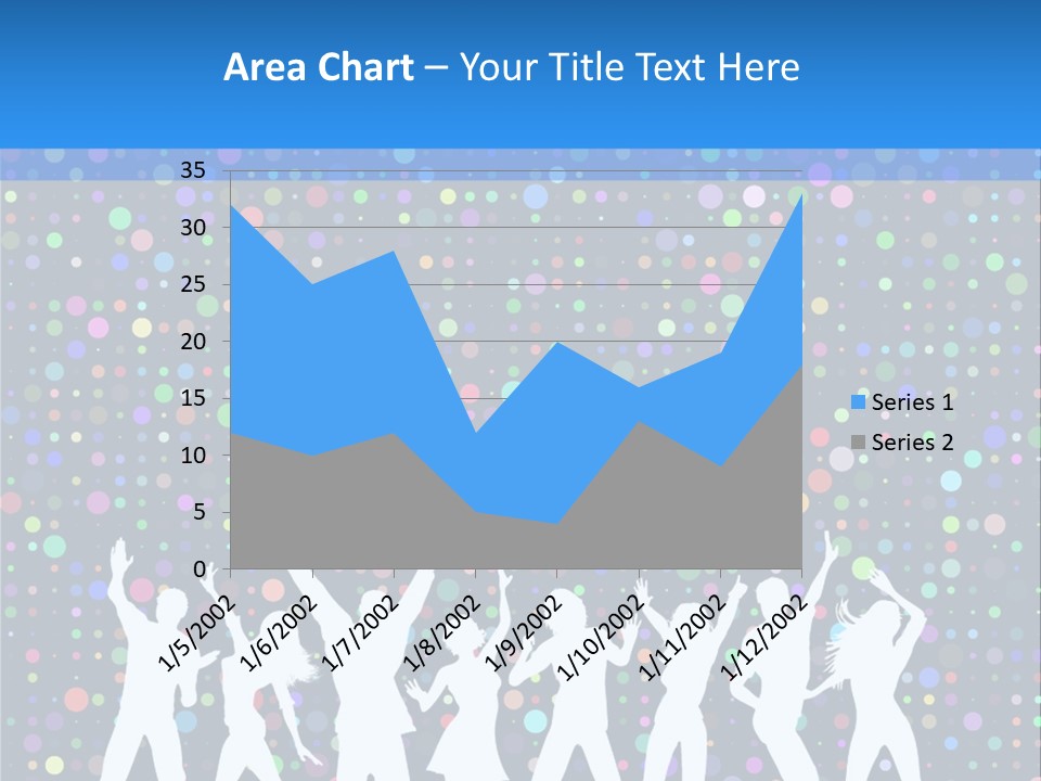 Vector Girl Disco PowerPoint Template