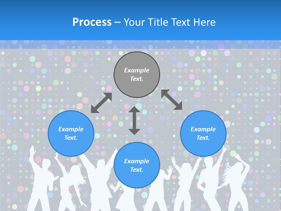 Vector Girl Disco PowerPoint Template