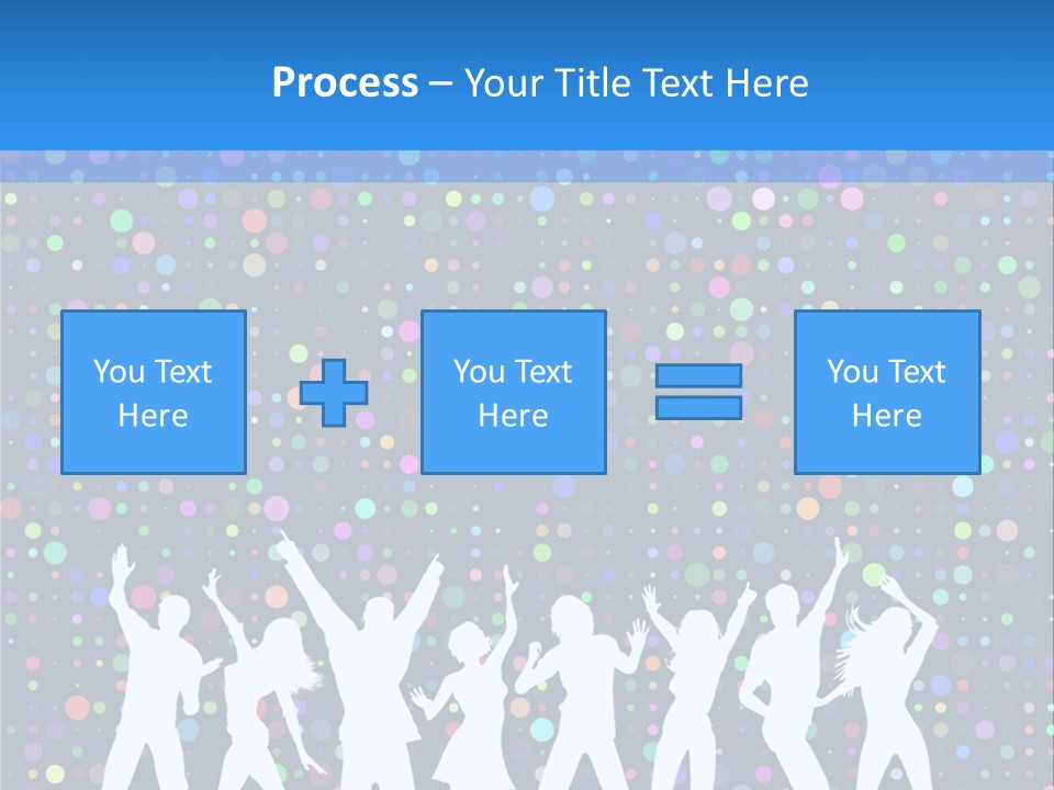Vector Girl Disco PowerPoint Template