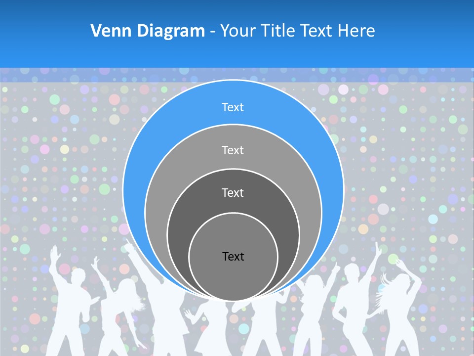 Vector Girl Disco PowerPoint Template