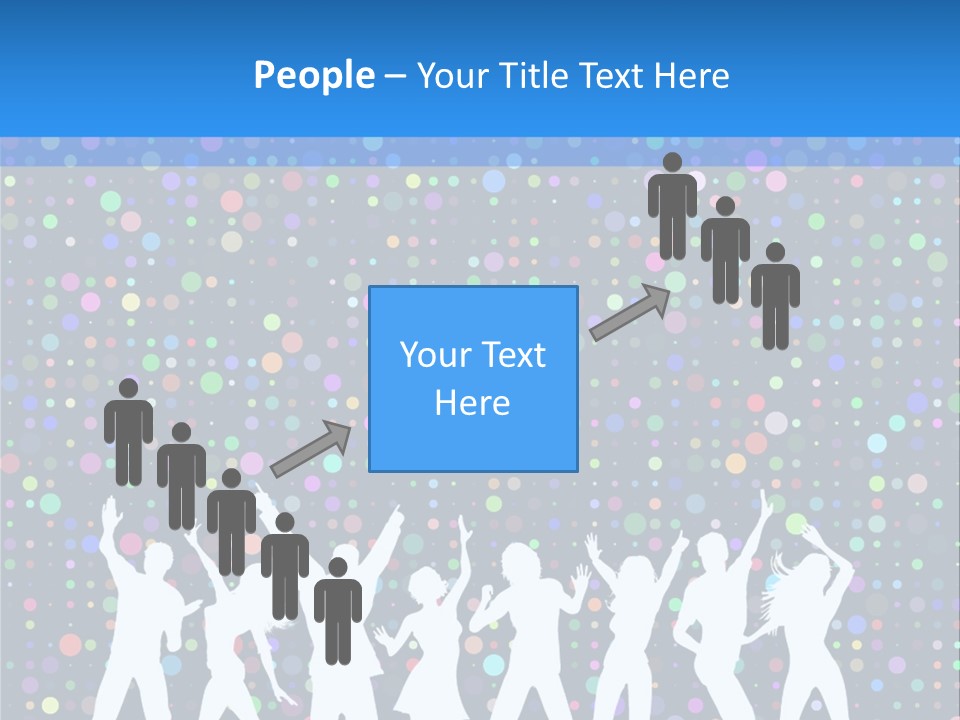 Vector Girl Disco PowerPoint Template