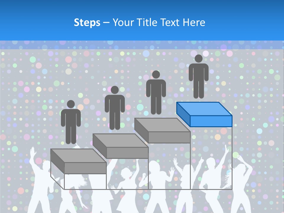 Vector Girl Disco PowerPoint Template