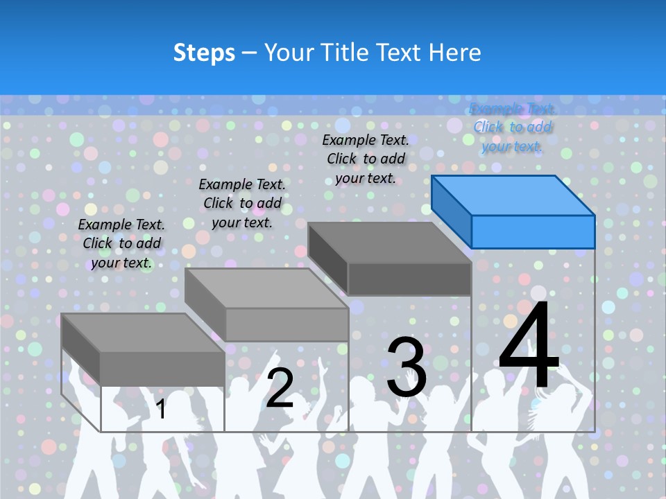 Vector Girl Disco PowerPoint Template