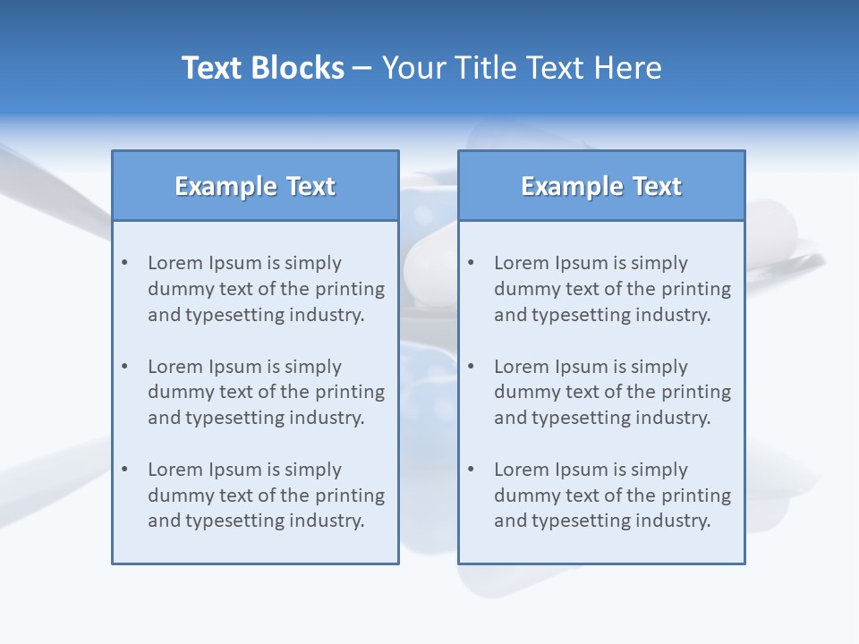 Treatment Drug Capsule PowerPoint Template
