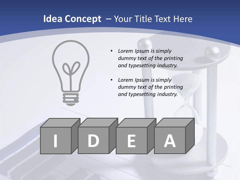 Document Writing Organizer PowerPoint Template