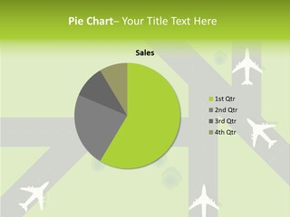 Busy Aerial Holiday PowerPoint Template