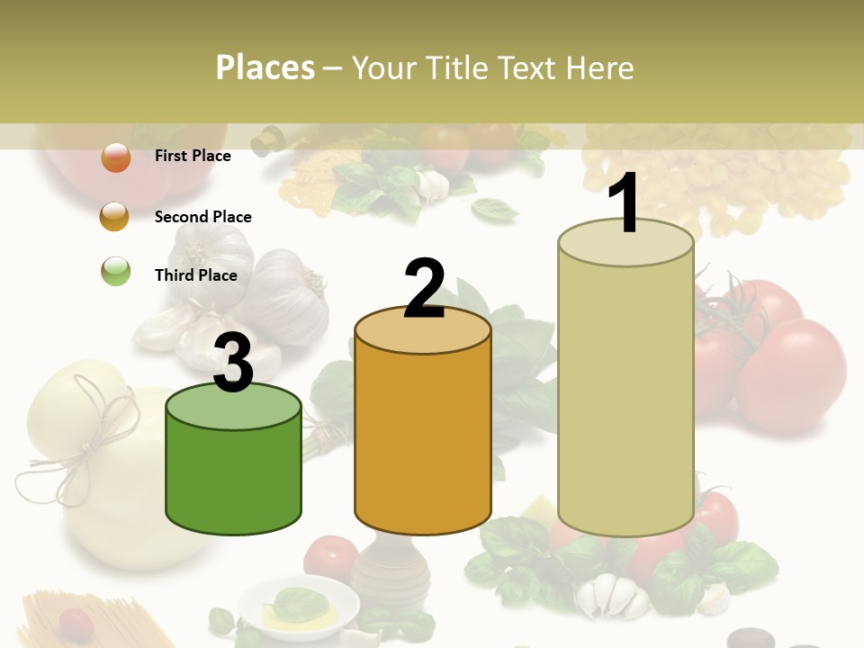 Herb Red Capsicum PowerPoint Template